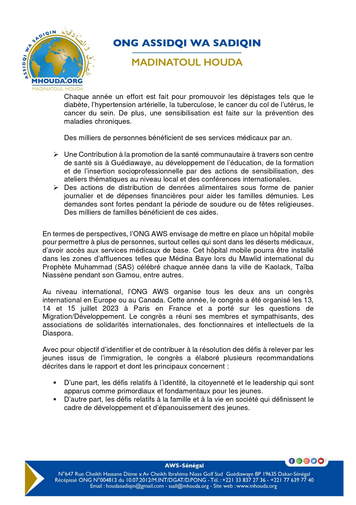 page 2 lettre FR